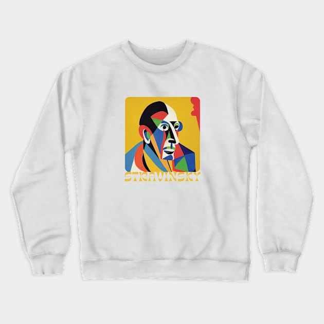 Igor Stravinsky Crewneck Sweatshirt by Cryptilian